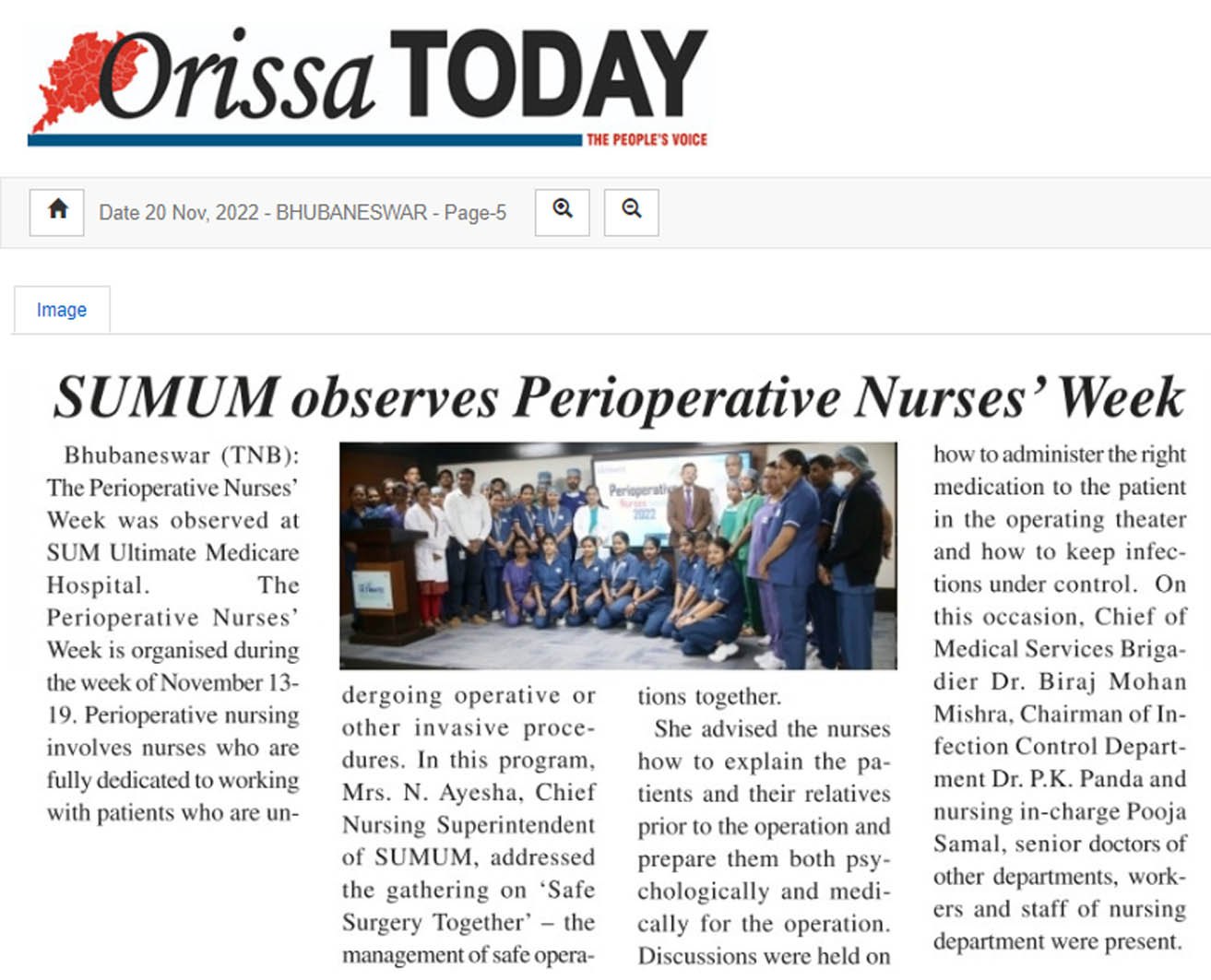 Perioperative Nurses' Week