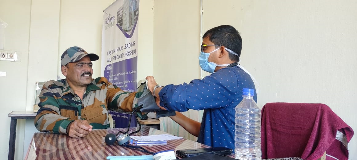 Health Camp At Utkal University