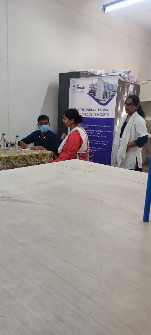 Health Camp At Utkal University