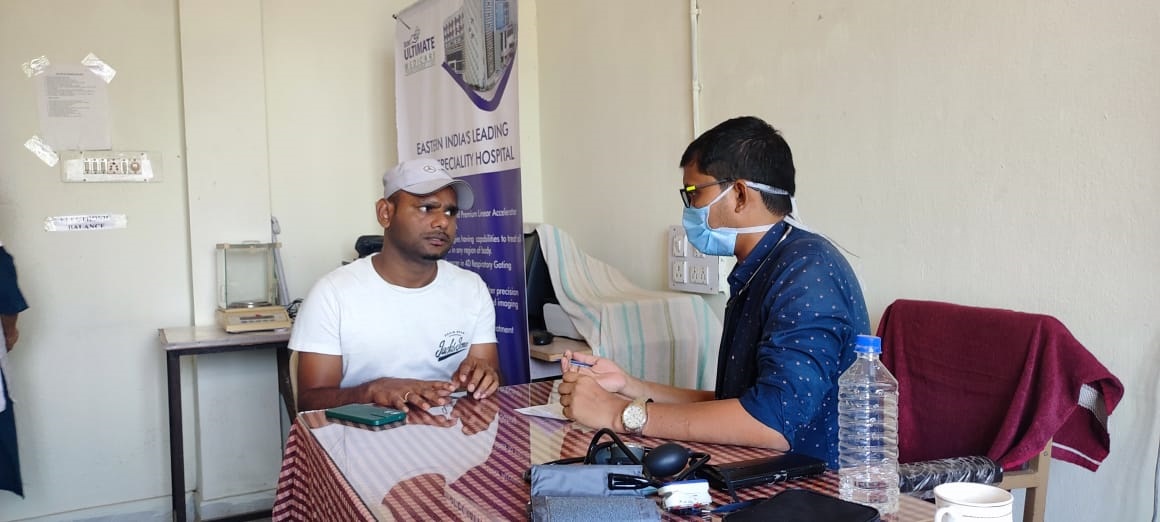 Health Camp At Utkal University