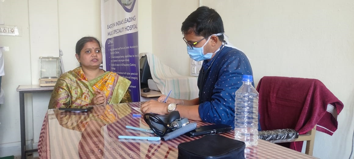 Health Camp At Utkal University