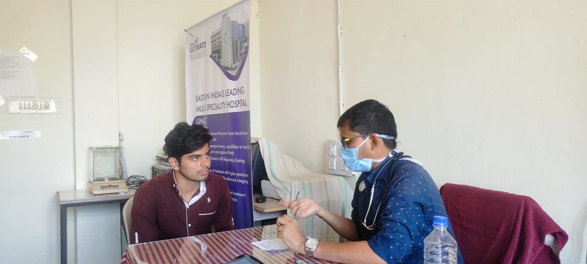 Health Camp At Utkal University