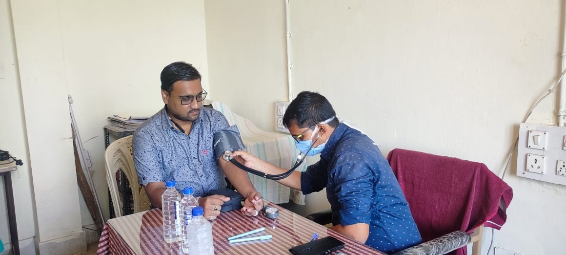 Health Camp At Utkal University